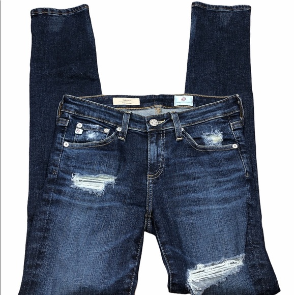 AG Adriano Goldschmeid size 24R the stilt jeans - Picture 4 of 14